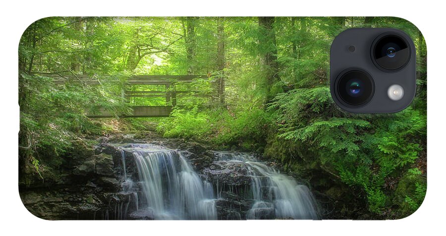 Waterfall iPhone Case featuring the photograph Dreaming at the Waterfall by Robert Carter