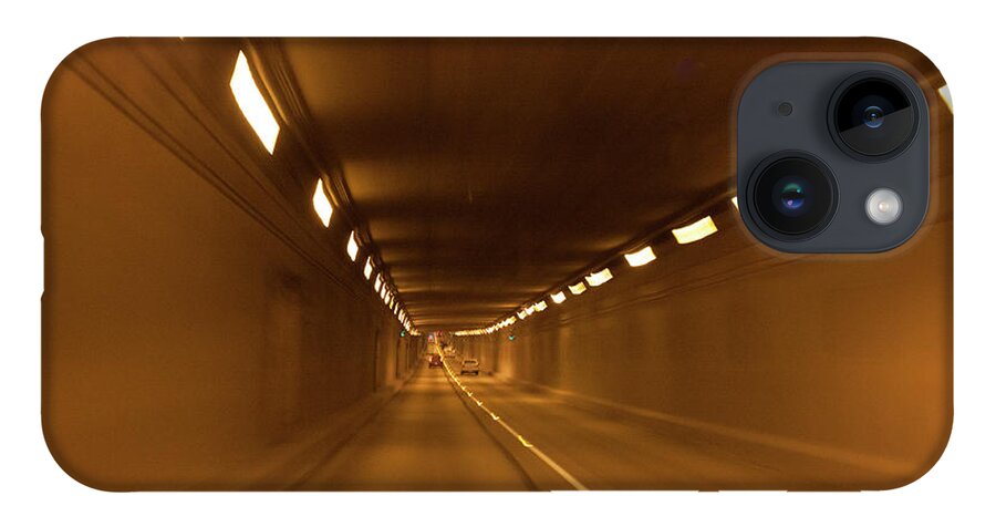 Massey iPhone 14 Case featuring the photograph dv8 Tunnel by Jim Whitley