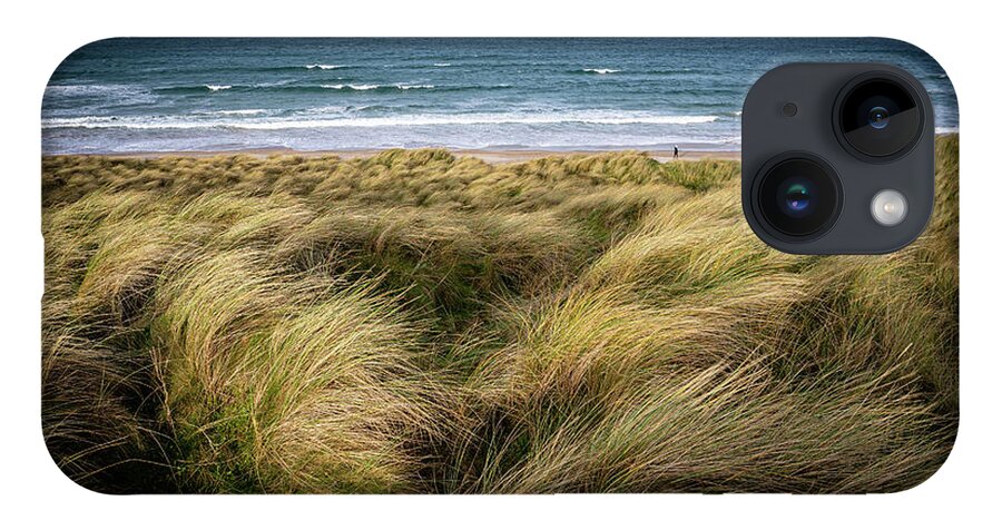 Portrush iPhone 14 Case featuring the photograph East Strand Dunes 2 by Nigel R Bell
