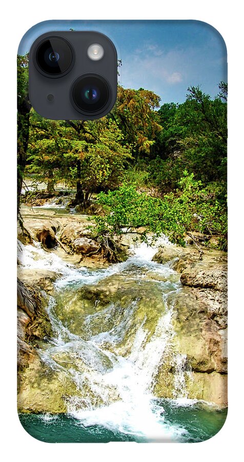 Tree iPhone 14 Case featuring the photograph Edge Falls Boerne, TX by Rene Vasquez