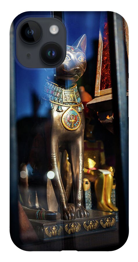 Egypt iPhone 14 Case featuring the photograph Egyptian Cat by Craig J Satterlee