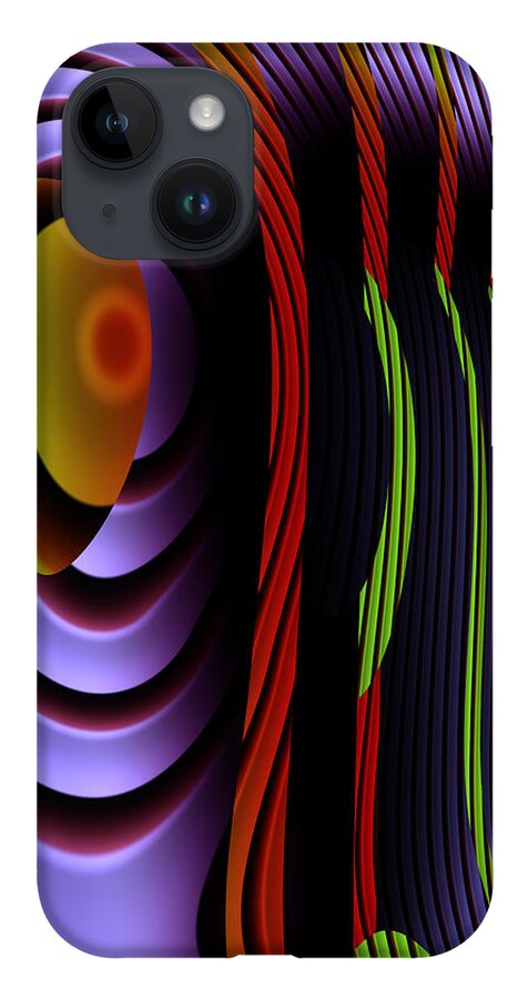 Vic Eberly iPhone Case featuring the digital art Fear of Change by Vic Eberly