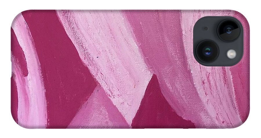 Femmes iPhone Case featuring the painting Femmes by Medge Jaspan