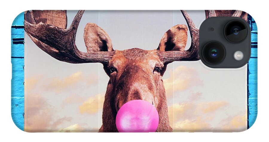 Funky Moose iPhone Case featuring the photograph Funky Moose by Patty Colabuono