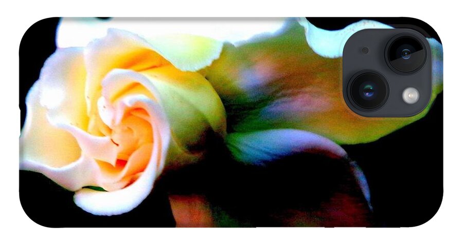 Gardenia Surreal iPhone 14 Case featuring the photograph Gardenia-surreal by VIVA Anderson