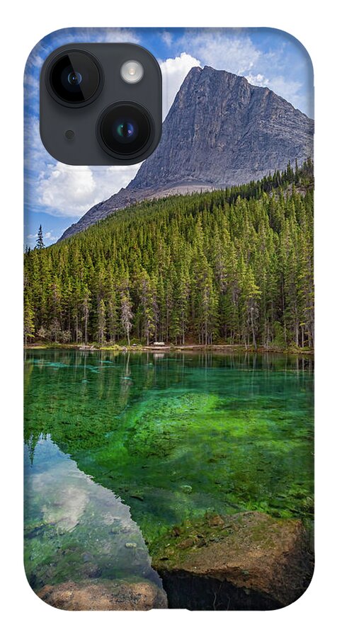 Tf-photoscapes iPhone 14 Case featuring the photograph Grassi Lakes Alberta Canada by Tommy Farnsworth
