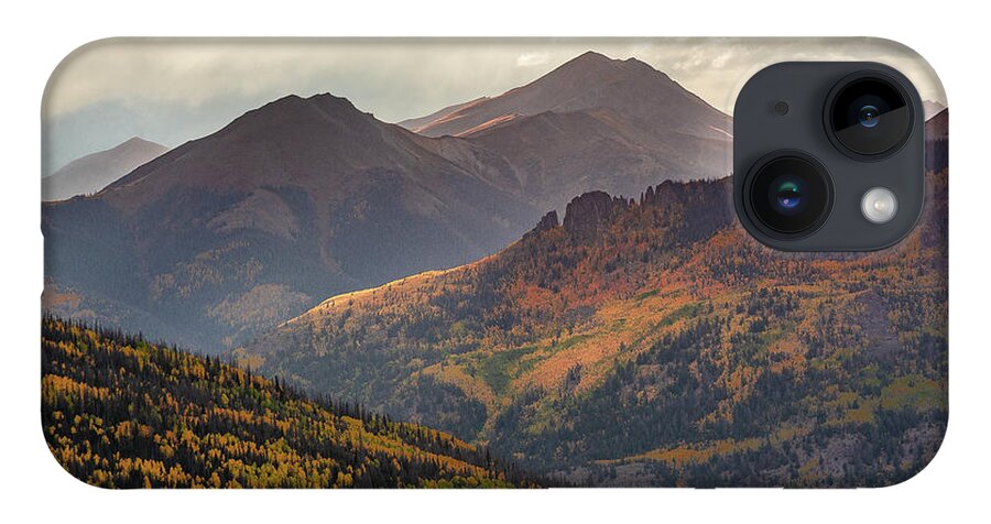 Colorado iPhone Case featuring the photograph Grassy Mountain and Red - San Juan Mountains by Aaron Spong