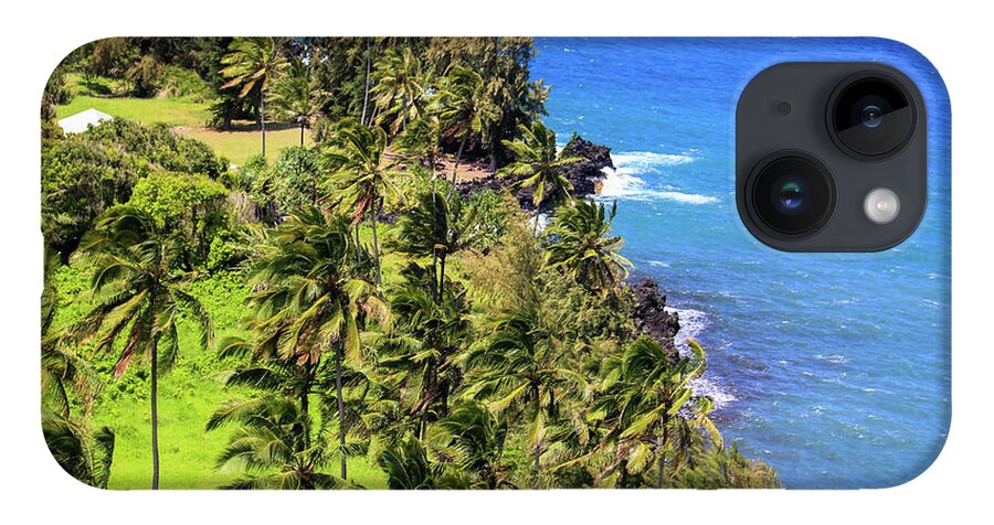 Maui iPhone 14 Case featuring the photograph Green and Blue by Wilko van de Kamp Fine Photo Art