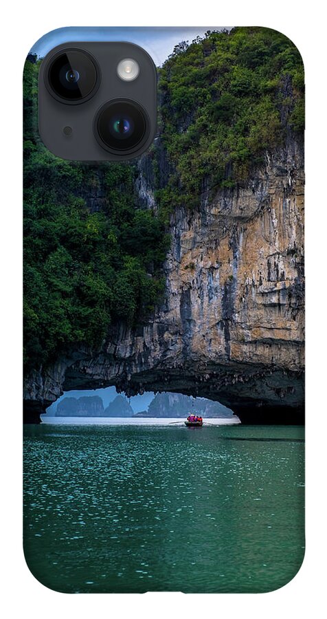Bay iPhone 14 Case featuring the photograph Ha Long Bay by Arj Munoz