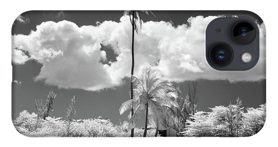 Infrared Photography iPhone 14 Case featuring the photograph Head In The Clouds by Gian Smith