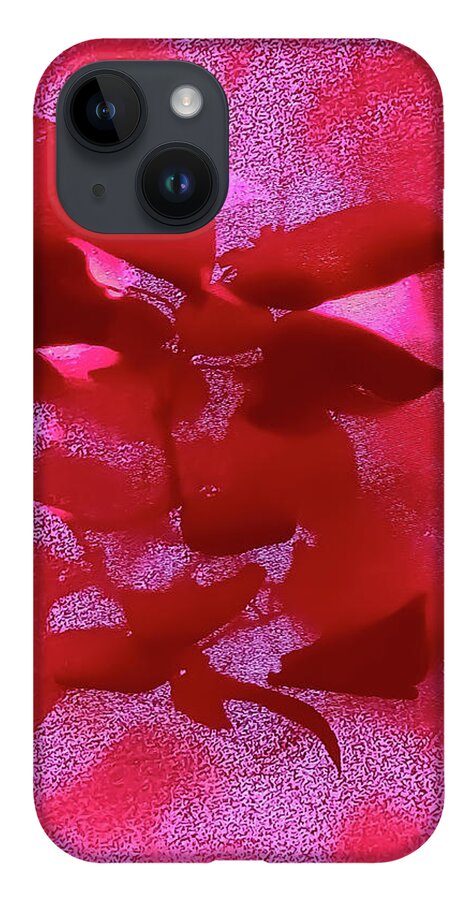 Heat iPhone 14 Case featuring the painting Heat by Lisa Kaiser