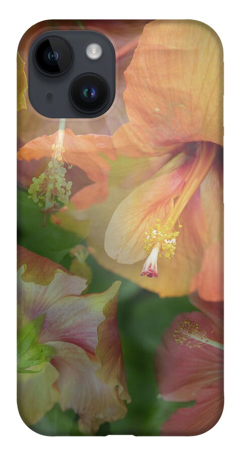 Flowers iPhone Case featuring the photograph Hibiscus Multiple by M Kathleen Warren