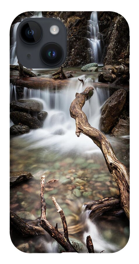 Waterfall iPhone Case featuring the photograph Hidden Waterfall by Anita Nicholson