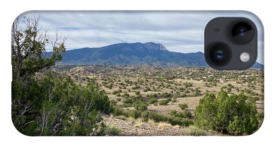 Scenic iPhone 14 Case featuring the photograph High Desert Morning New Mexico by Mary Lee Dereske