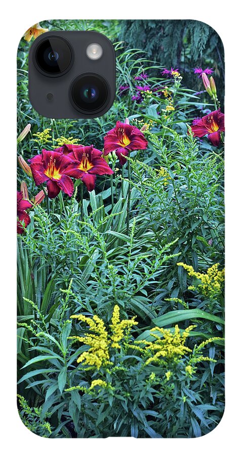Summer iPhone 14 Case featuring the photograph Hot July Daylilies by Janis Senungetuk