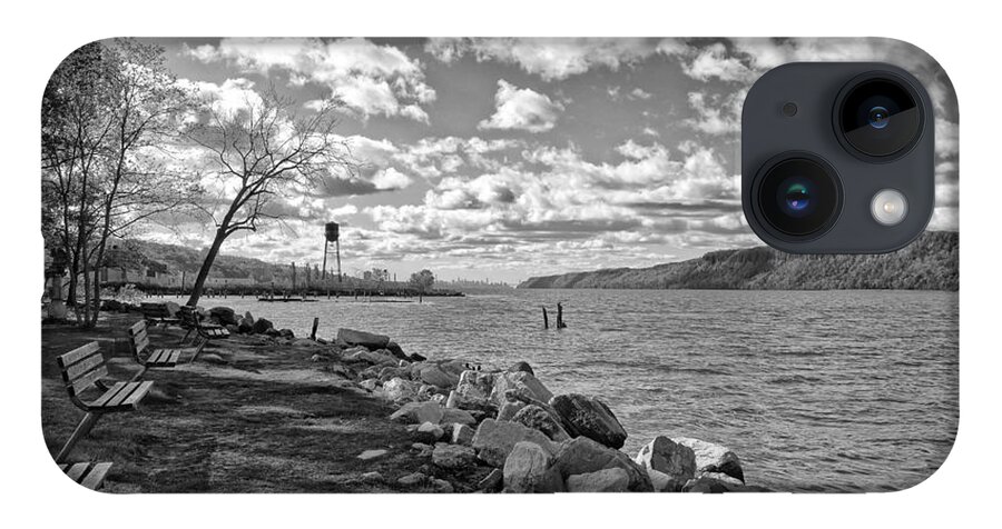 River iPhone Case featuring the photograph Hudson River New York City View by Russ Considine