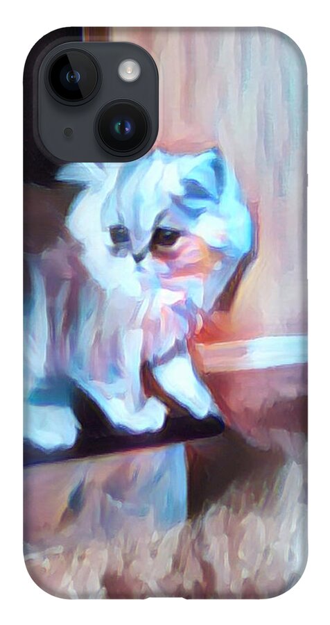 Cat iPhone 14 Case featuring the photograph Hunters by Juliette Becker