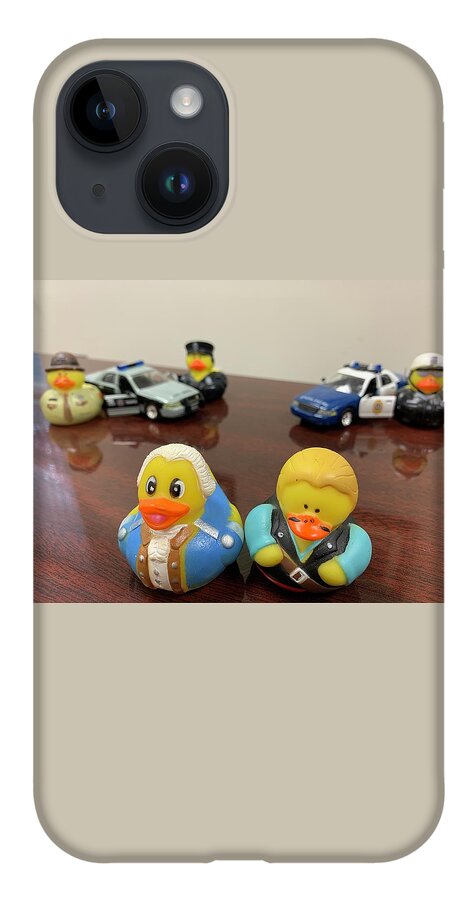 Duck iPhone Case featuring the photograph I Don't Give a Quack by Lee Darnell