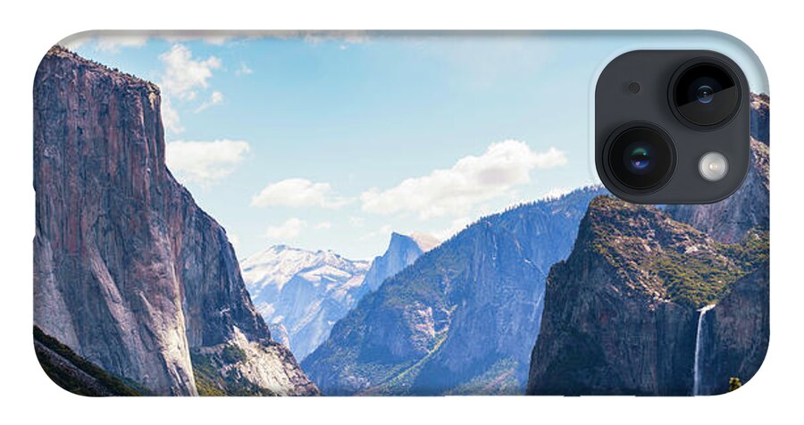 Yosemite iPhone 14 Case featuring the photograph Yosemite Iconic Tunnel View by Lindsay Thomson