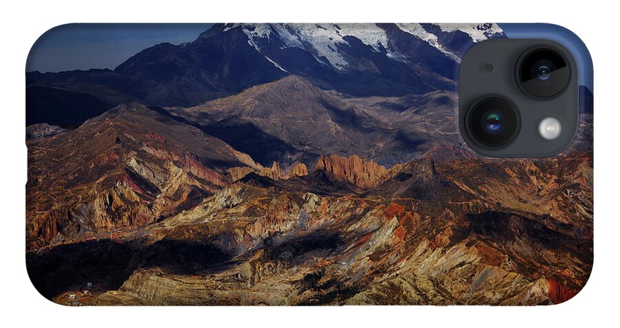 Illimani iPhone 14 Case featuring the photograph Illimani by David Little-Smith