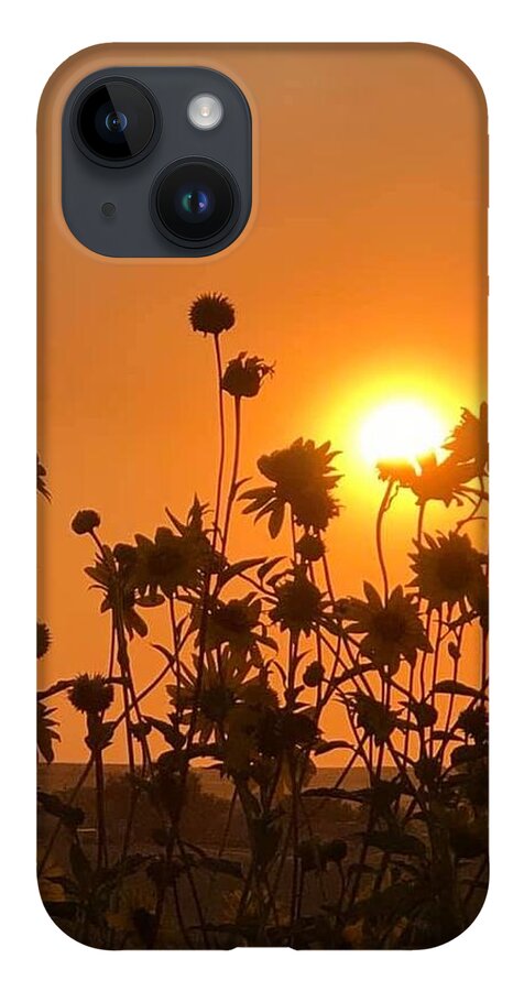 Iphonography iPhone 14 Case featuring the photograph iPhonography Sunset 4 by Julie Powell