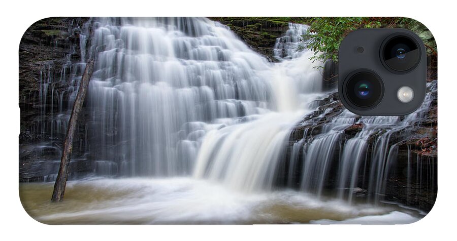 Jack Rock Falls iPhone Case featuring the photograph Jack Rock Falls 20 by Phil Perkins