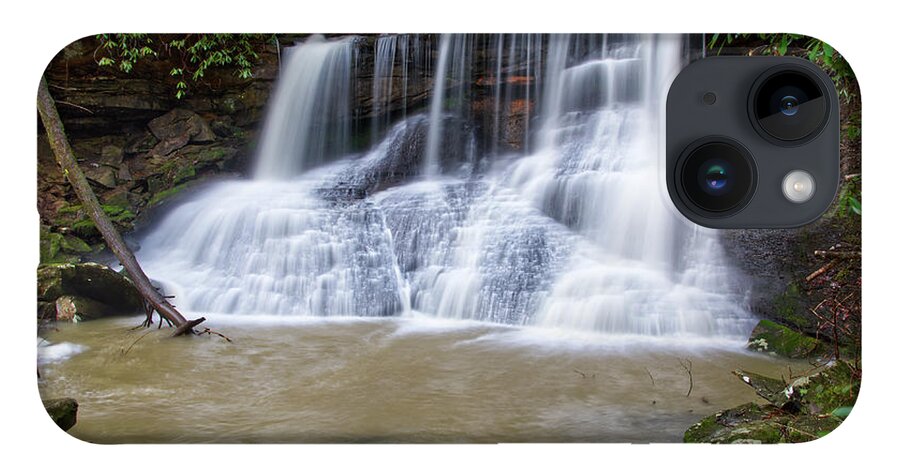 Jack Rock Falls iPhone 14 Case featuring the photograph Jack Rock Falls 21 by Phil Perkins