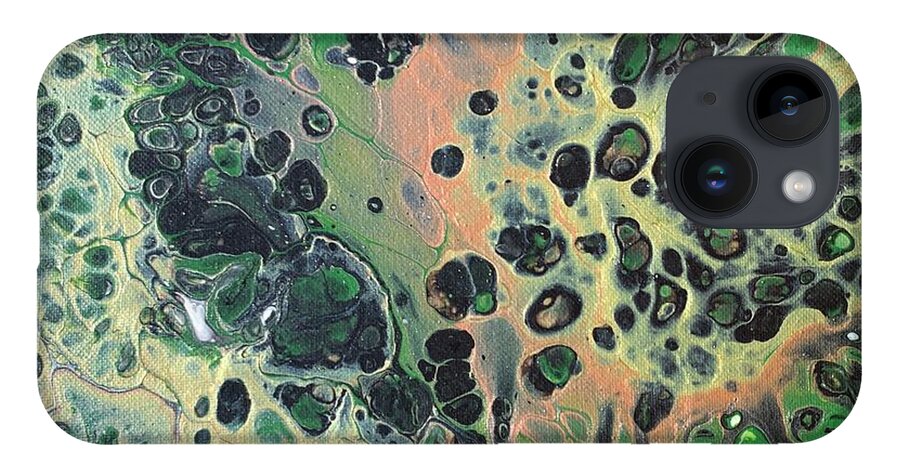 Cheetah iPhone Case featuring the painting Jungle by Nicole DiCicco