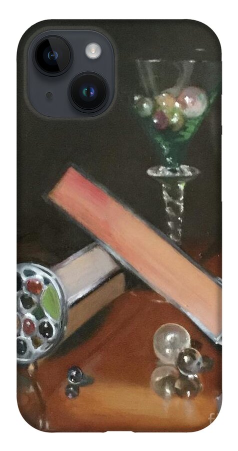 Oil Painting iPhone Case featuring the painting Kaleidoscope by Lori Ippolito