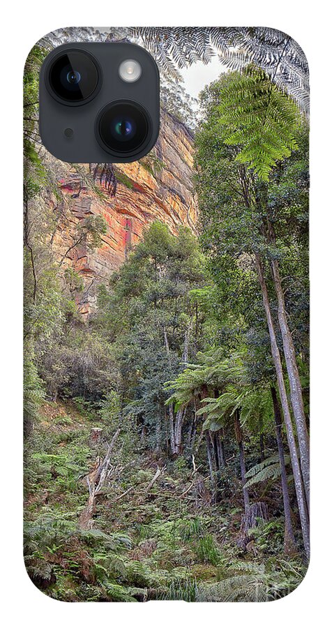 Landscape iPhone 14 Case featuring the photograph Katoomba, New South Wales by Elaine Teague