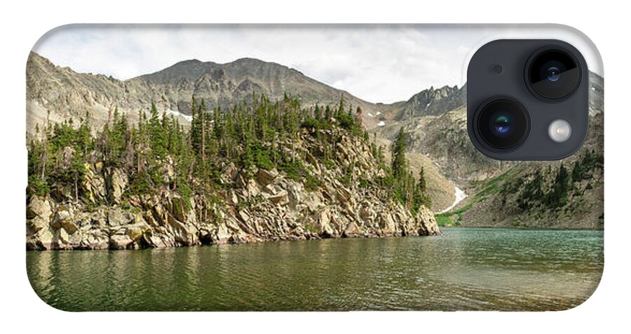 Lake Agnes iPhone Case featuring the photograph Lake Agnes Panorama by Aaron Spong