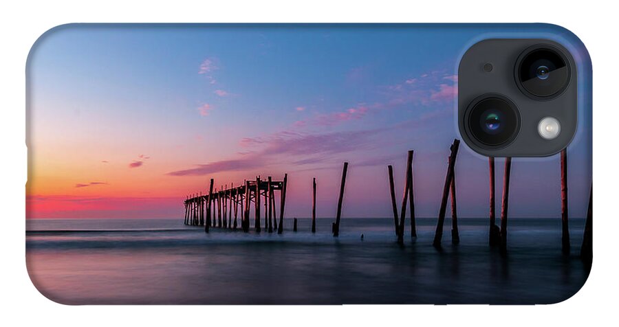 59th Pier iPhone Case featuring the photograph Landscape Ocean Sunrise by Louis Dallara