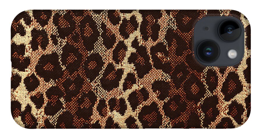 Leopard Print iPhone 14 Case featuring the photograph Leopard Print by Susan Rissi Tregoning