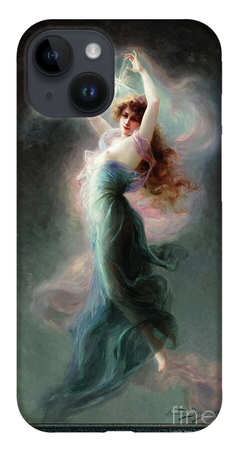 L'etoile iPhone 14 Case featuring the painting L'Etoile by Edouard Bisson Fine Art Old Masters Reproduction by Rolando Burbon