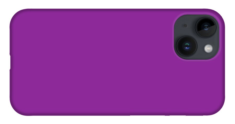 Leviathan Purple Wash iPhone 14 Case featuring the digital art Leviathan Purple Wash by TintoDesigns