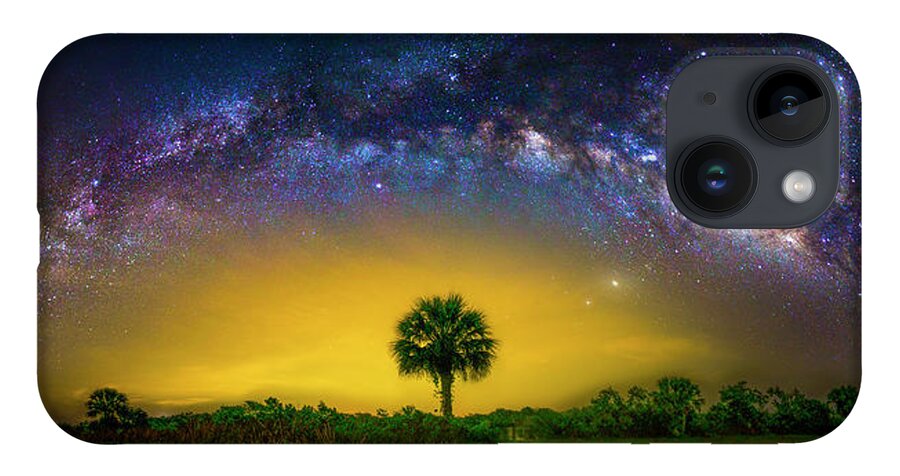 Milky Way iPhone 14 Case featuring the photograph Limitless by Mark Andrew Thomas