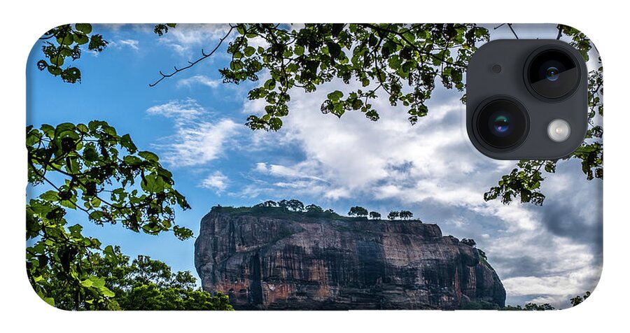 Landscape iPhone 14 Case featuring the photograph Lion Rock in Sigiriya by Arj Munoz