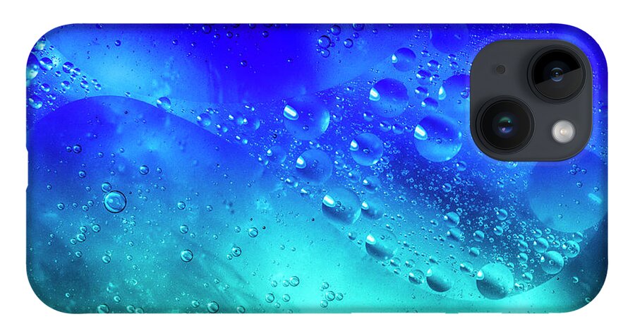 Bubbling iPhone 14 Case featuring the photograph Liquid Blend III by Charles Floyd