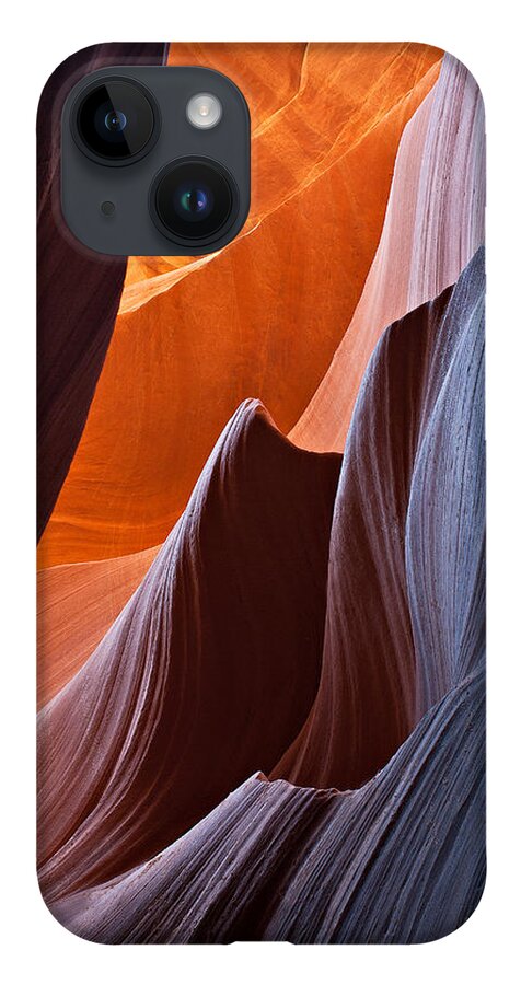 Antelope Canyon iPhone 14 Case featuring the photograph Little Wave by Peter Boehringer