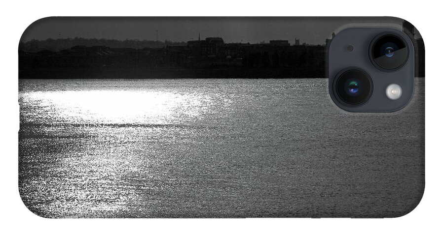 Liverpool iPhone Case featuring the photograph LIVERPOOL. River Mersey. Sunlight. by Lachlan Main