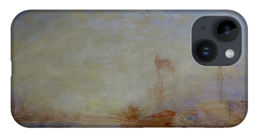 Woman iPhone Case featuring the painting Longchamp Ziem Venise Bucentaure by Asar Studios by MotionAge Designs