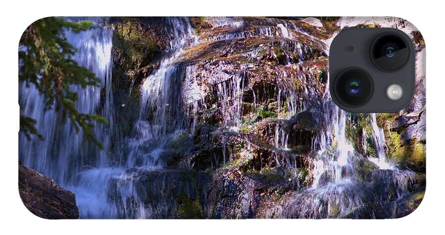 Waterfall iPhone 14 Case featuring the photograph Lost Creek Waterfall by Kae Cheatham