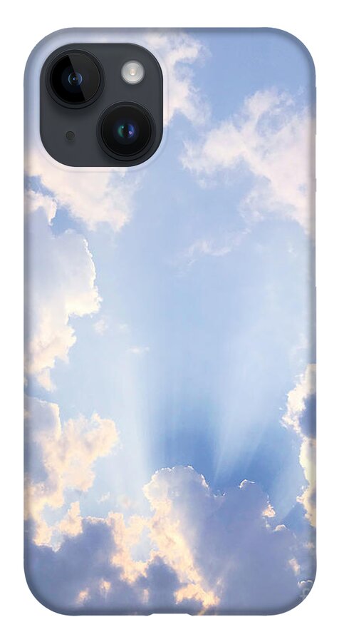 Clouds iPhone 14 Case featuring the photograph Love in the Clouds #2 by Dorrene BrownButterfield