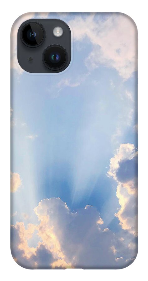 Clouds iPhone Case featuring the photograph Love in the Clouds #3 by Dorrene BrownButterfield