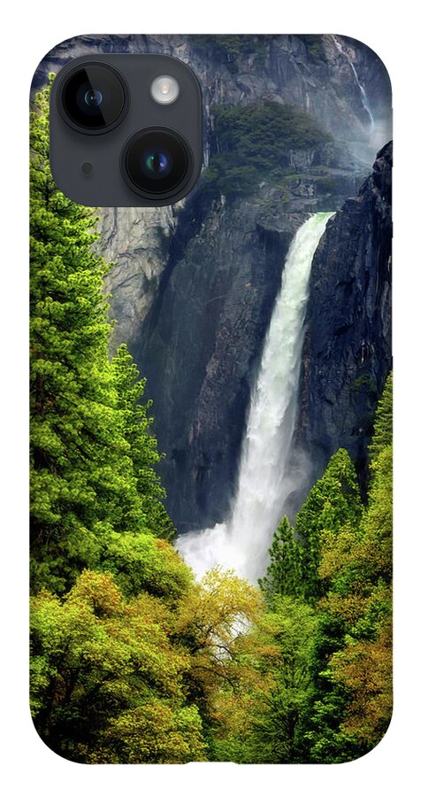 Yosemite iPhone Case featuring the photograph Lower Yosemite Falls by Gary Johnson