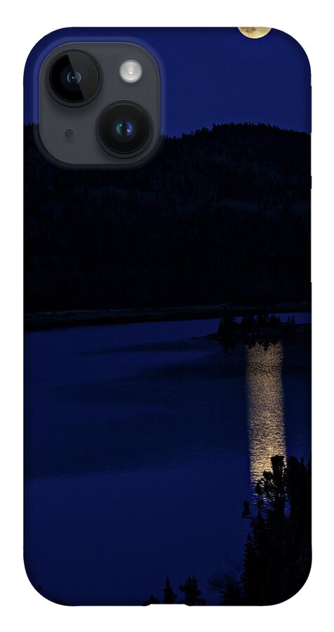 Woods iPhone 14 Case featuring the photograph Luna Brush by Doug Gibbons