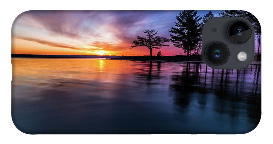Sunrise iPhone Case featuring the photograph Magical Beginnings by Joe Holley