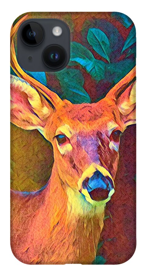 Majestic iPhone Case featuring the painting Majesty by Juliette Becker