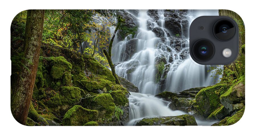Waterfalls iPhone 14 Case featuring the photograph Mary Vine Falls by Bill Cubitt