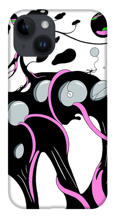 Elephant iPhone 14 Case featuring the digital art Matriarch by Craig Tilley